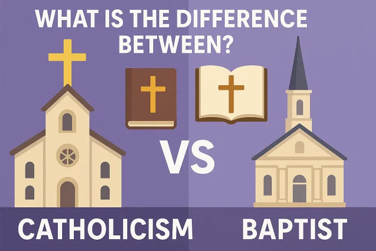 What is the Difference between Catholicism And Baptist