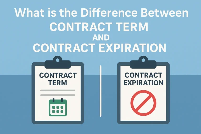 What is the Difference between Contract Term And Contract Expiration