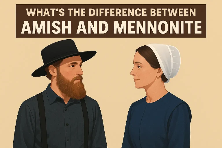 What's the Difference between Amish And Mennonite