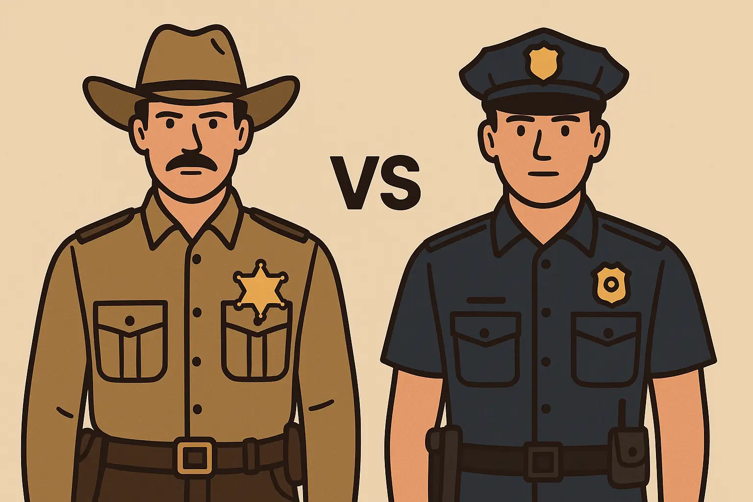 What is the Difference between Sheriff And Police